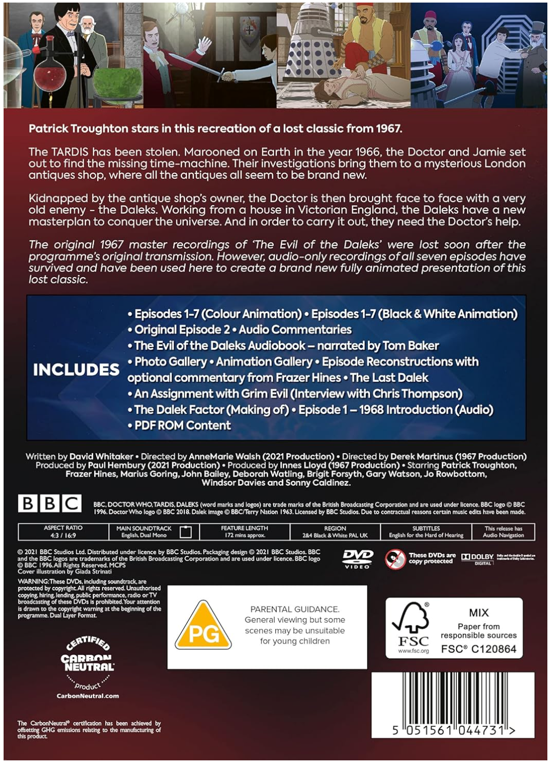 DOCTOR WHO: EVIL OF THE DALEKS