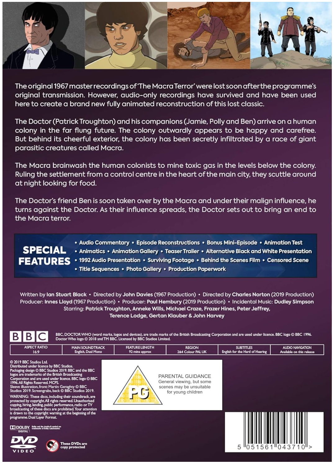 DOCTOR WHO: THE MACRA TERROR