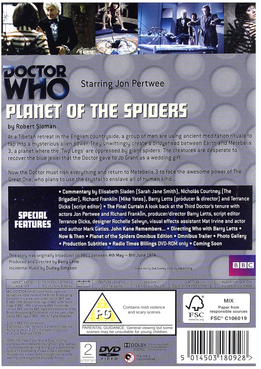 DOCTOR WHO: PLANET OF THE SPIDERS