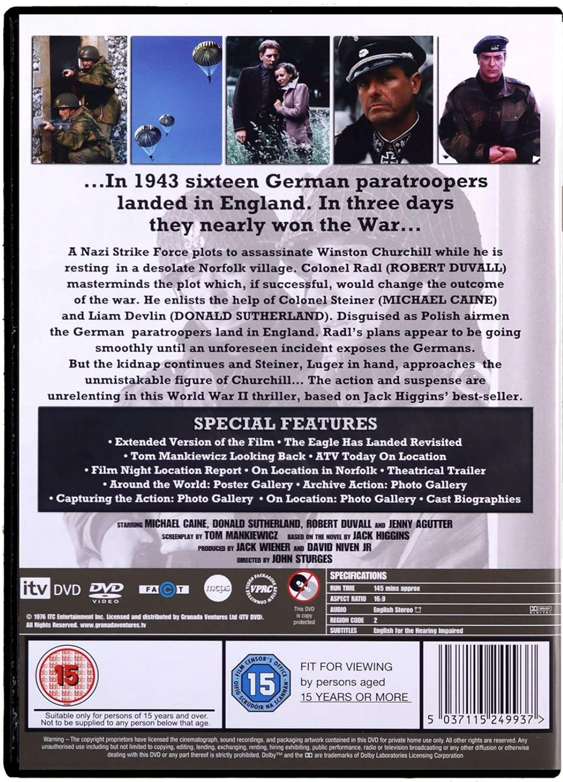 The Eagle Has Landed (Special Edition) - DVD