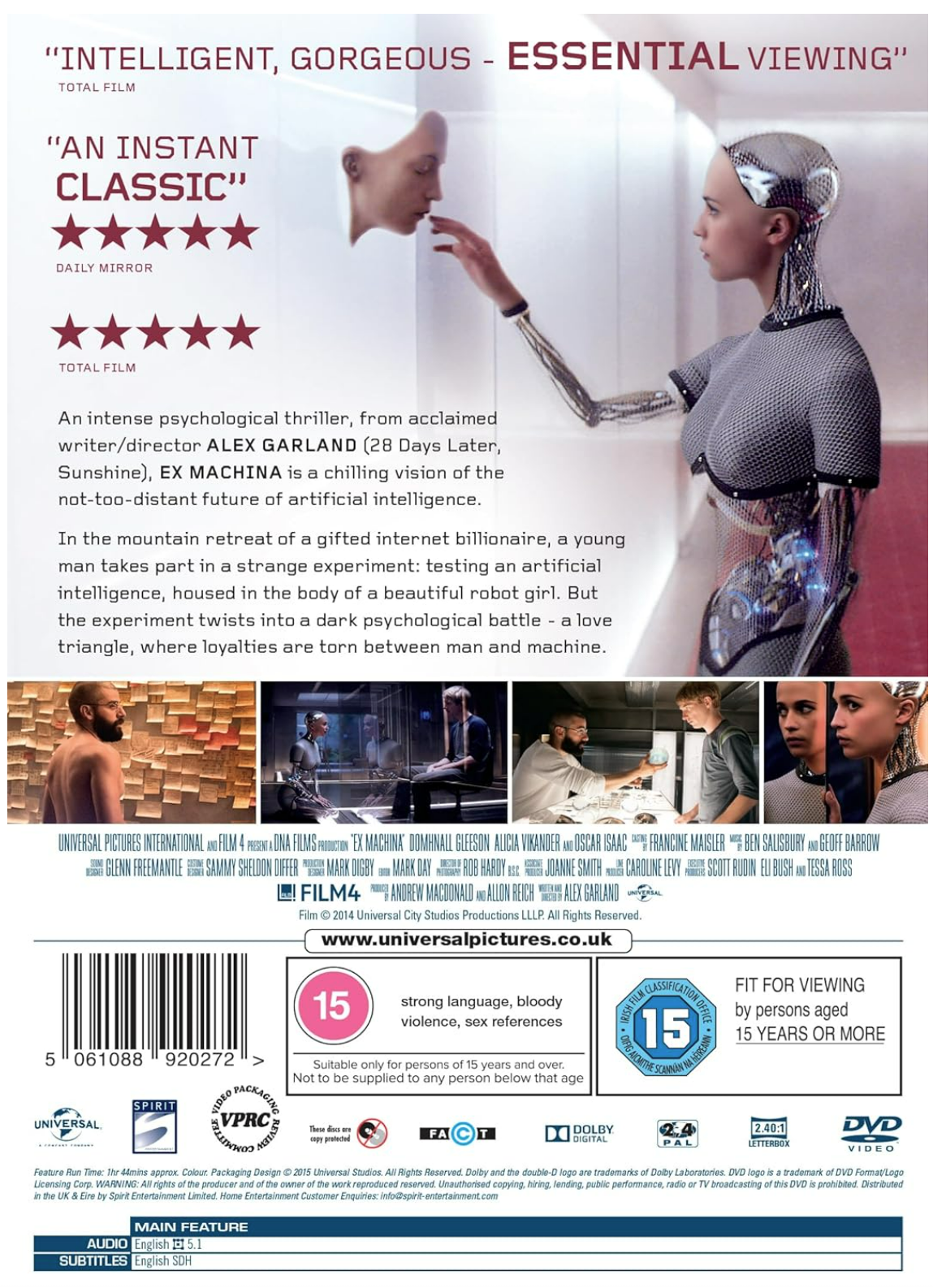 Ex Machina - DVD