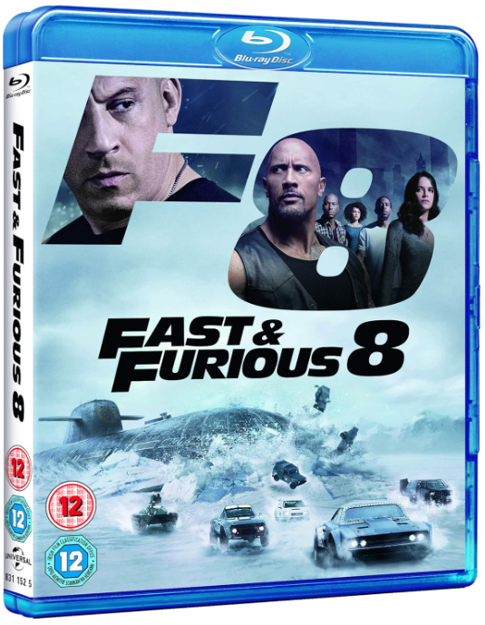 Fast and Furious 8 - Blu-ray