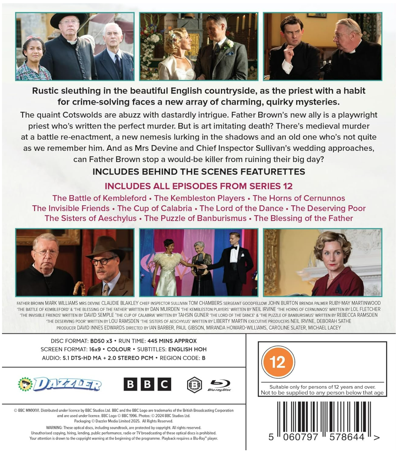 Father Brown Series 12 - Blu-ray