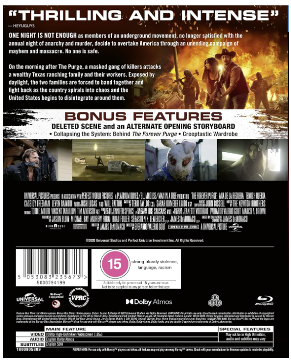 The Forever Purge - Blu-ray
