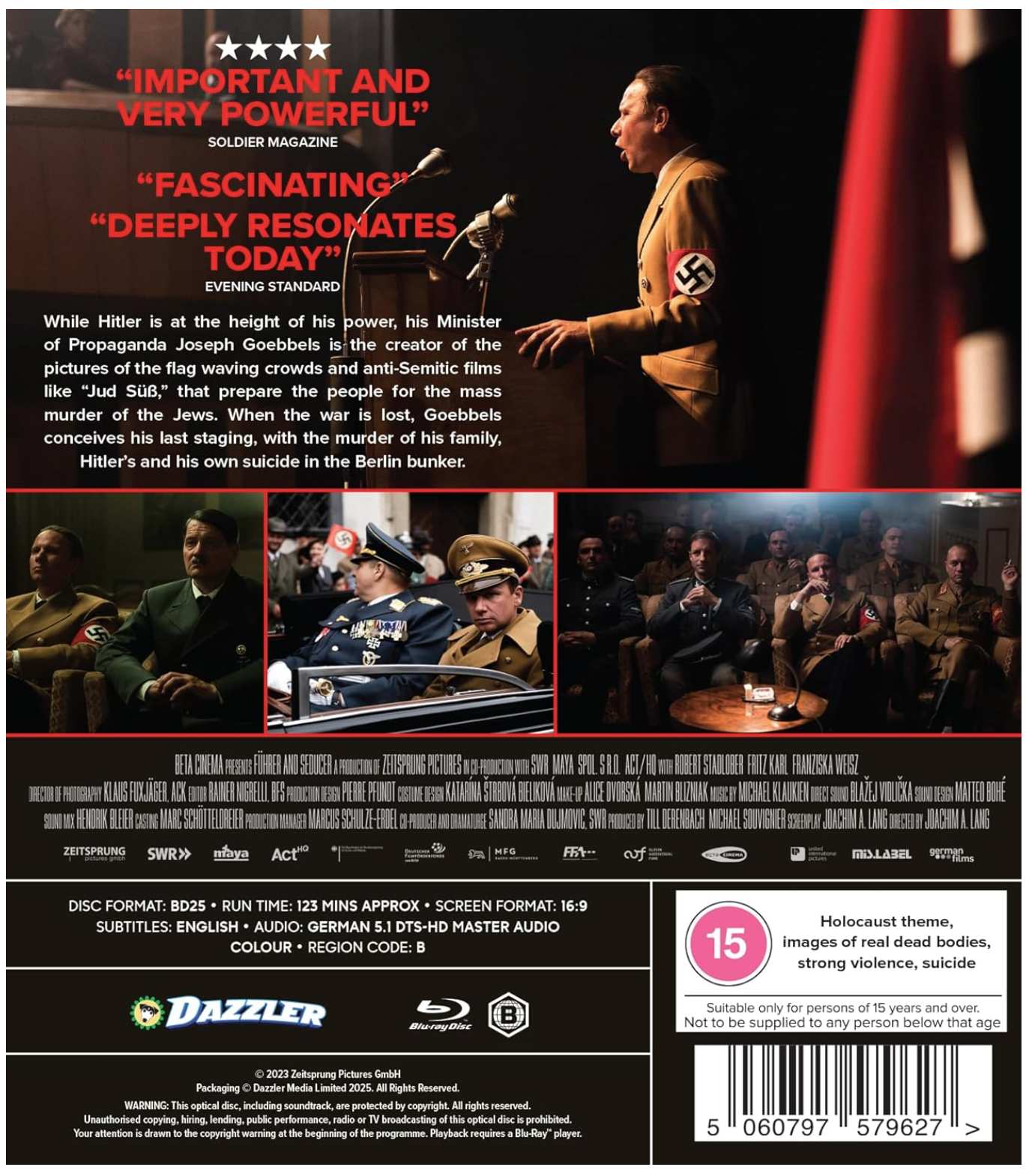Goebbels and the Fuhrer Blu-Ray - PRE-ORDER 08 September 2025