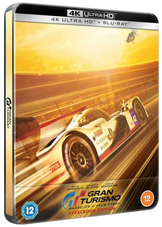 GRAN TURISMO: BASED ON A TRUE STORY (BD-2) STEELBOOK