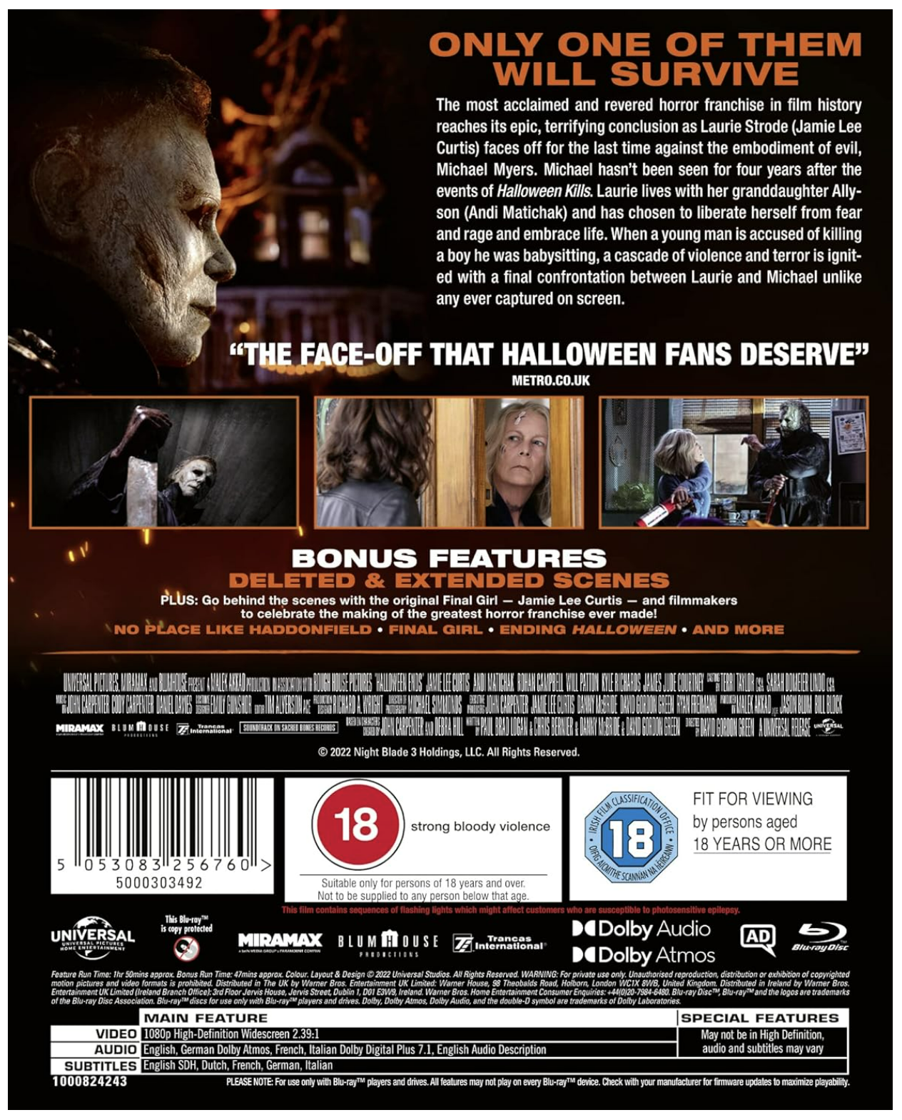 Halloween Ends - Blu-ray