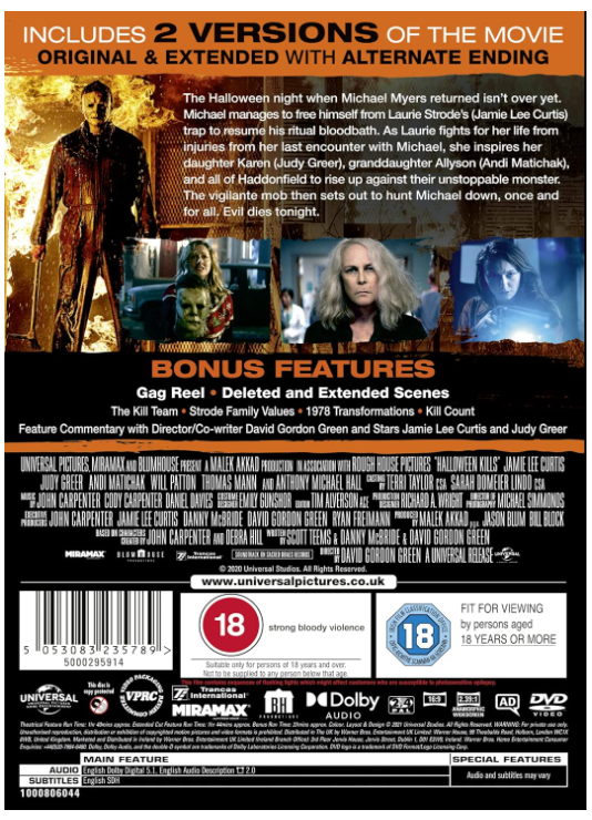 Halloween Kills - DVD
