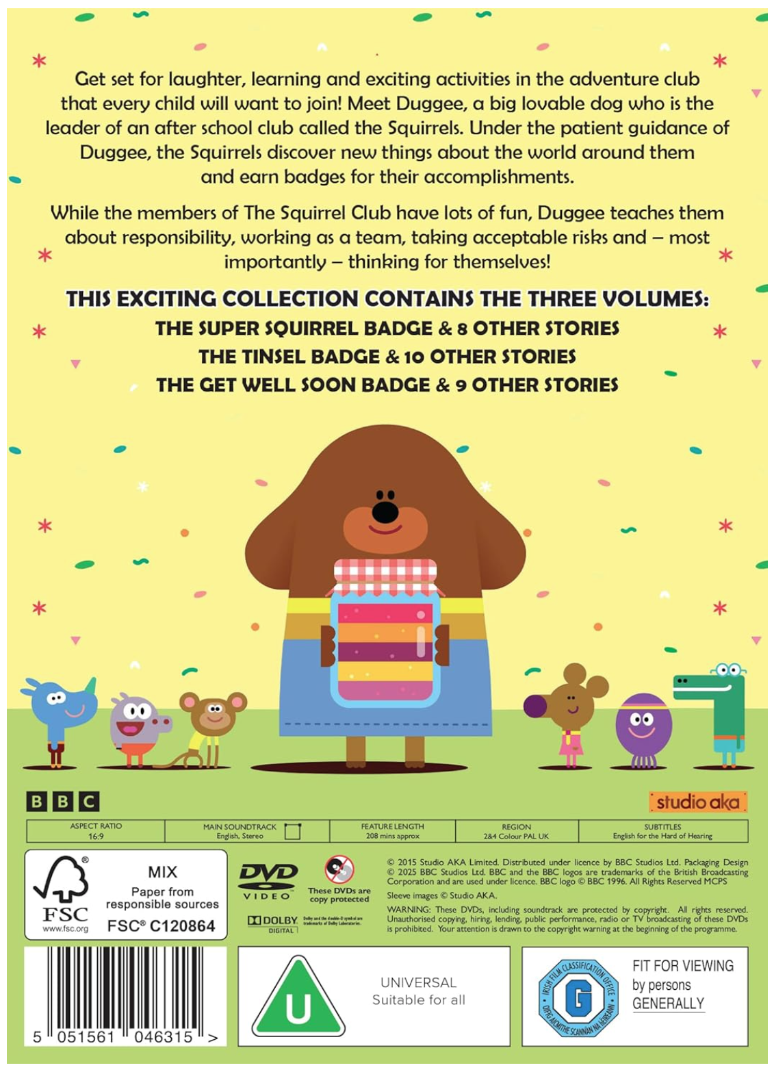 Hey Duggee: Bumper Collection - PRE-ORDER 18 August 2025