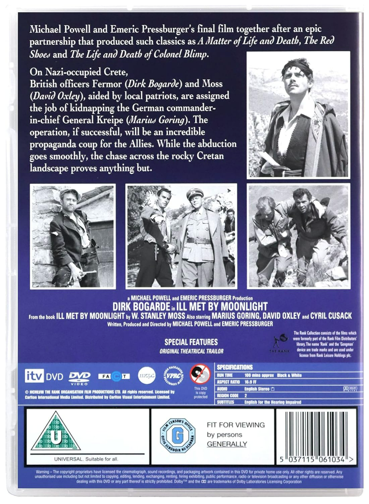 Ill Met By Moonlight - DVD