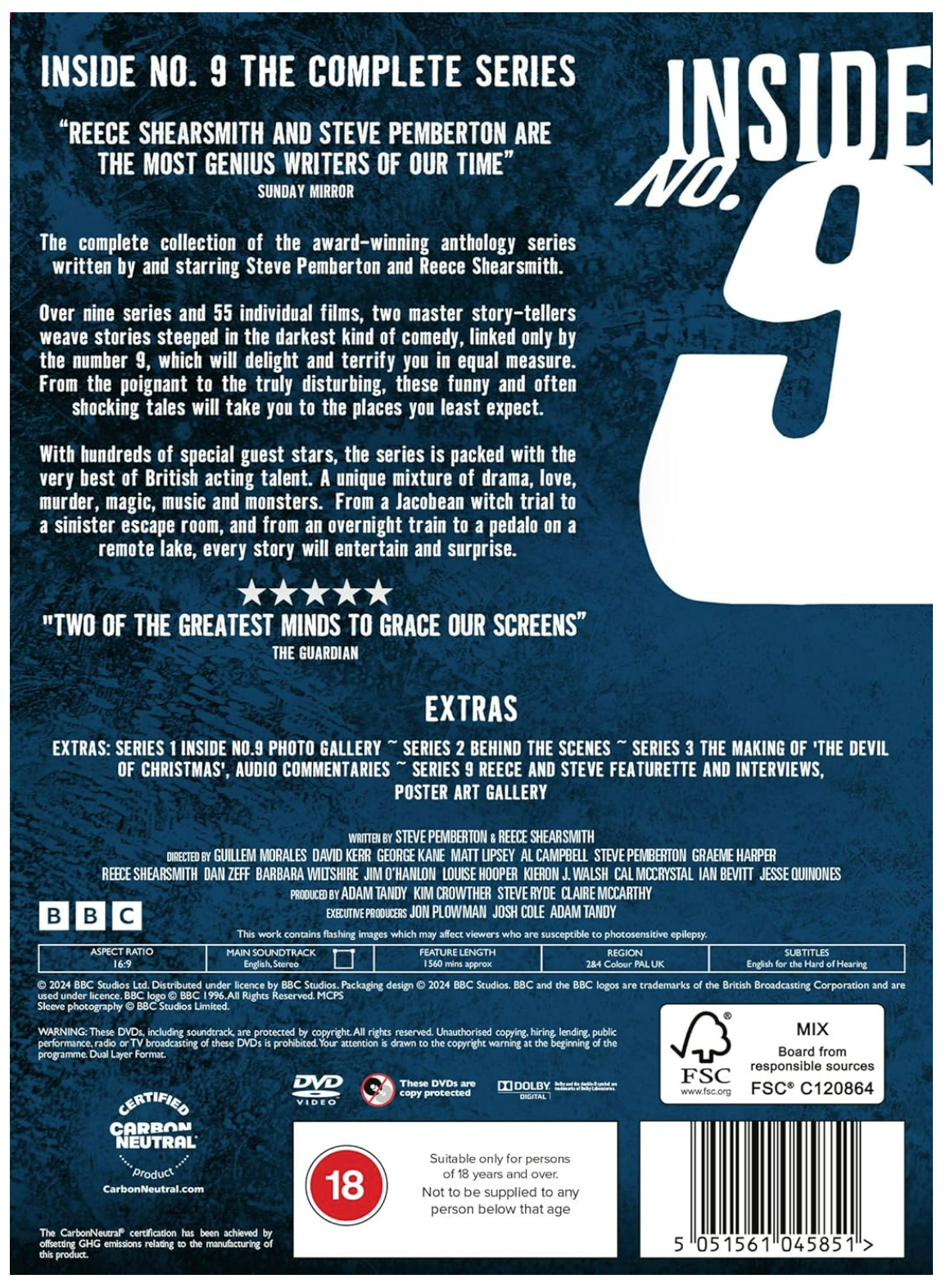 Inside No 9: The Complete Collection - DVD