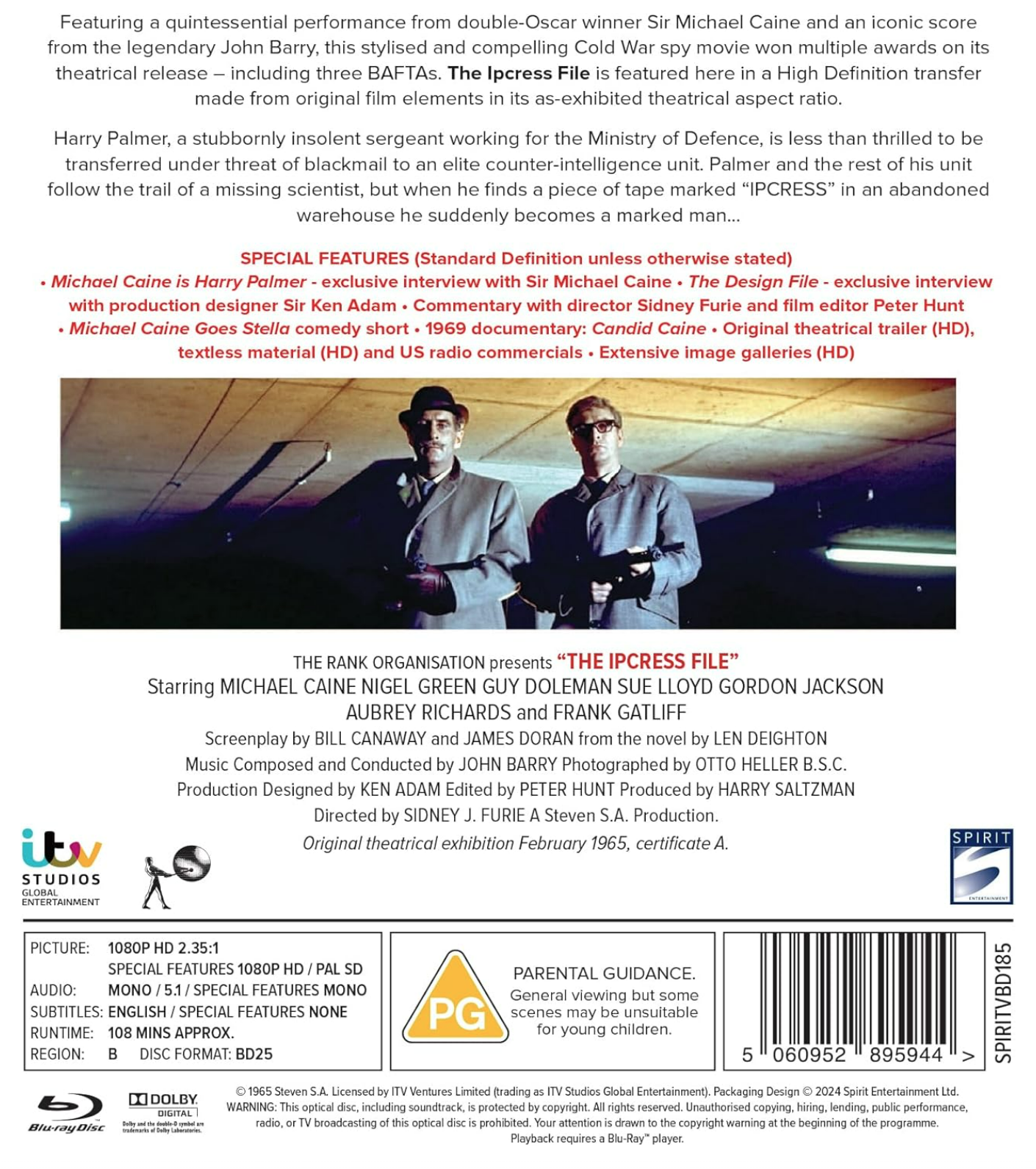 The Ipcress File - Blu-ray