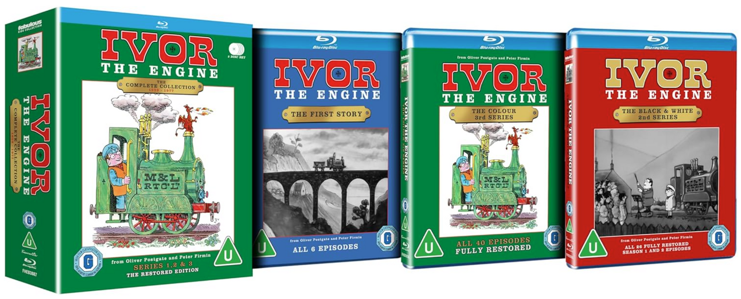 Ivor the Engine: The Complete Collection (Restored) - Blu-Ray