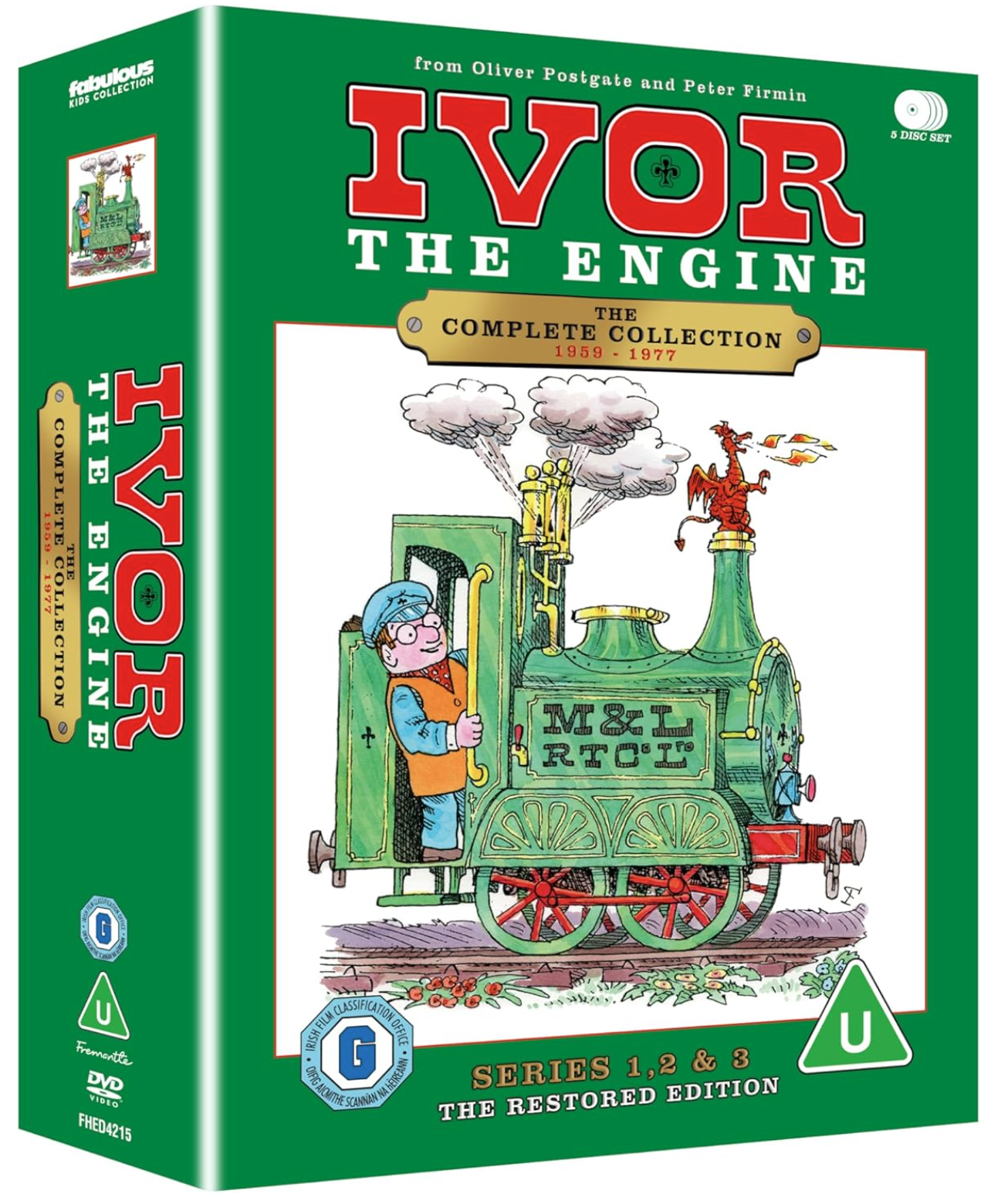 Ivor the Engine: The Complete Collection (Restored) - DVD