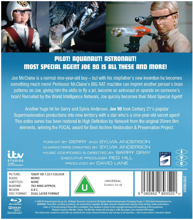 Joe 90: The Complete Series - Blu-ray