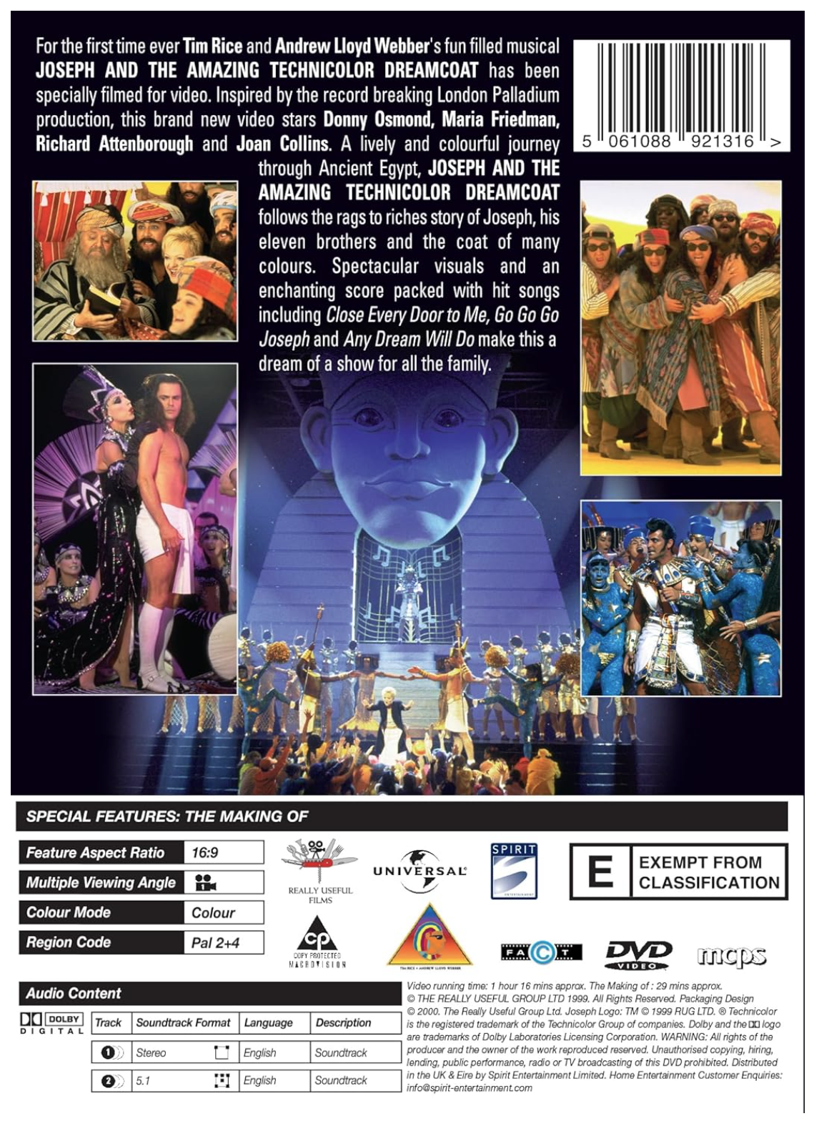 Joseph and the Amazing Technicolor Dreamcoat