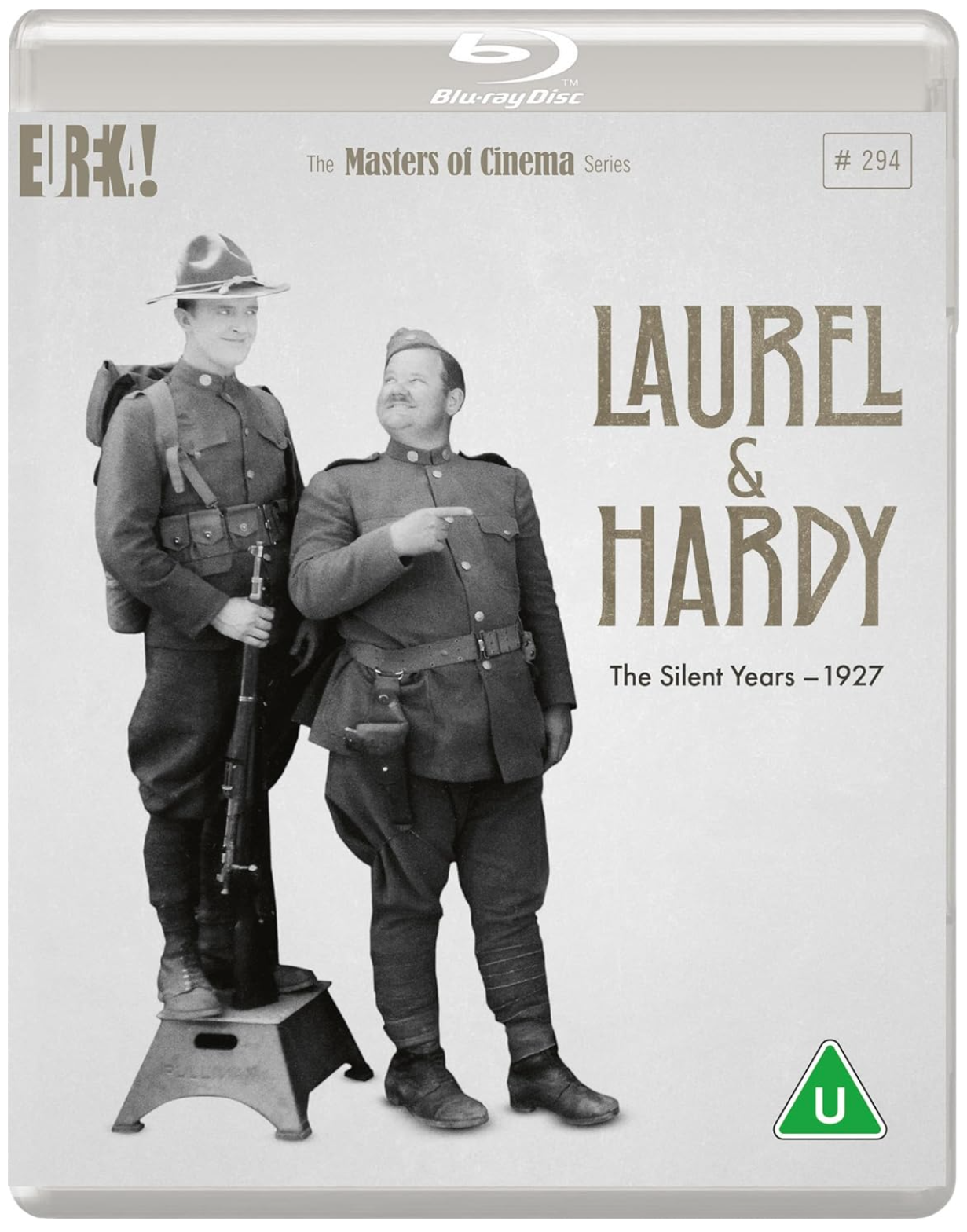 LAUREL & HARDY: THE SILENT YEARS (1927) 15 Silent Shorts with Stan Laurel & Oliver Hardy(Masters of Cinema) Standard Edition Two-disc - Blu-ray