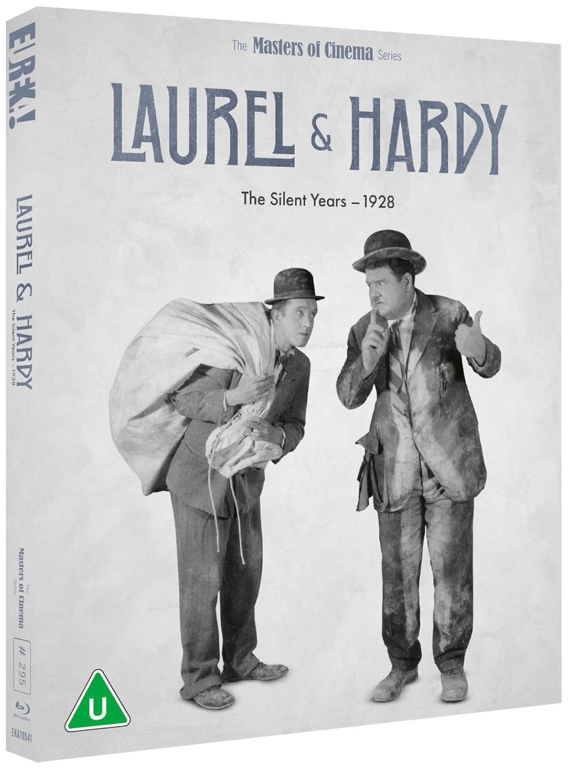 LAUREL & HARDY: THE SILENT YEARS (1928) 10 Silent Shorts with Stan Laurel & Oliver Hardy (Masters of Cinema) Limited Edition Two-disc - Blu-ray