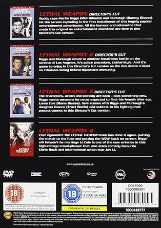 LETHAL WEAPON COMPLETE COLL (DVD/S)