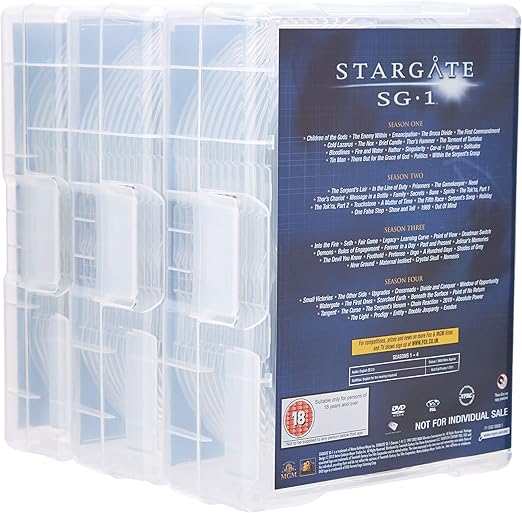 STARGATE SG1: COMPLETE SEASON 1- 10 + THE ARK OF TRUTH & CONTINUUM - DVD