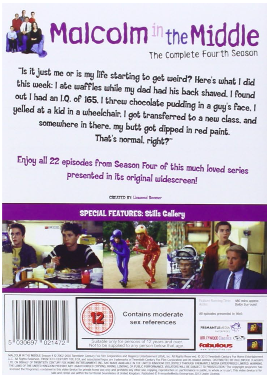 Malcolm in the Middle - Season 4 - DVD
