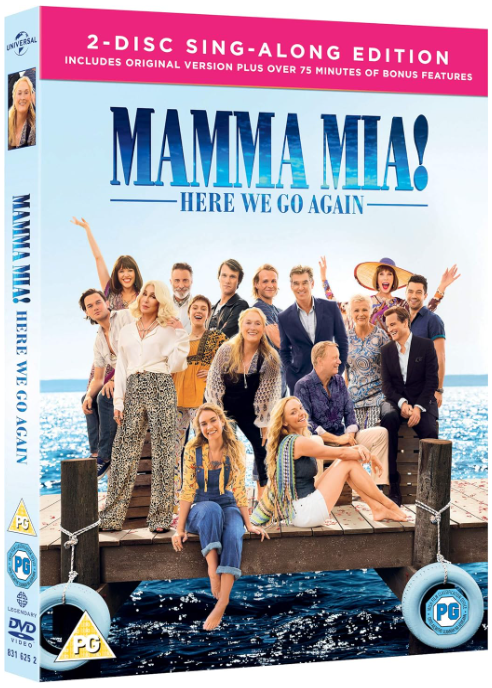 Mamma Mia! Here We Go Again - DVD