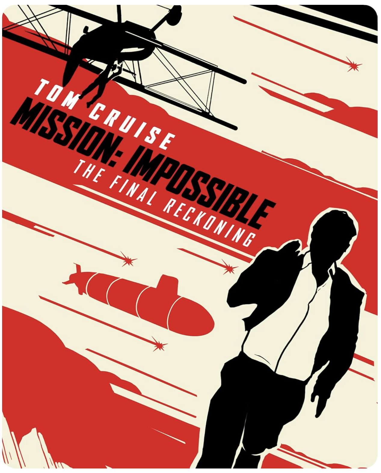 MISSION: IMPOSSIBLE - THE FINAL RECKONING STEELBOOK #1 - 4K+Blu-ray BONUS (TBC) - PRE-ORDER 15 September 2025
