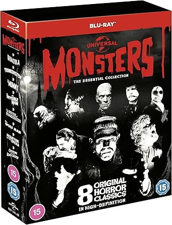 UNIVERSAL CLASSIC MONSTERS: THE ESSENTIAL COLLECTION BLU-RAY