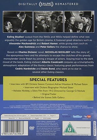 THE LIFE AND ADVENTURES NICHOLAS NICKLEBY - DVD