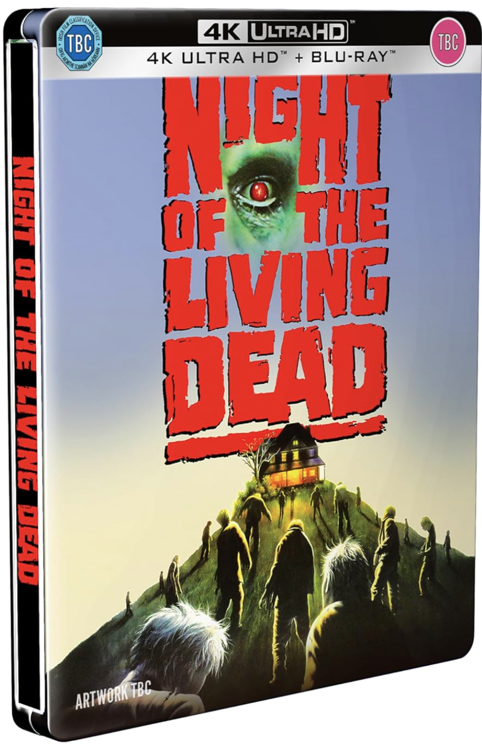Night of the Living Dead SteelBook - 4K UHD + Blu-ray - PRE-ORDER 22 September 2025