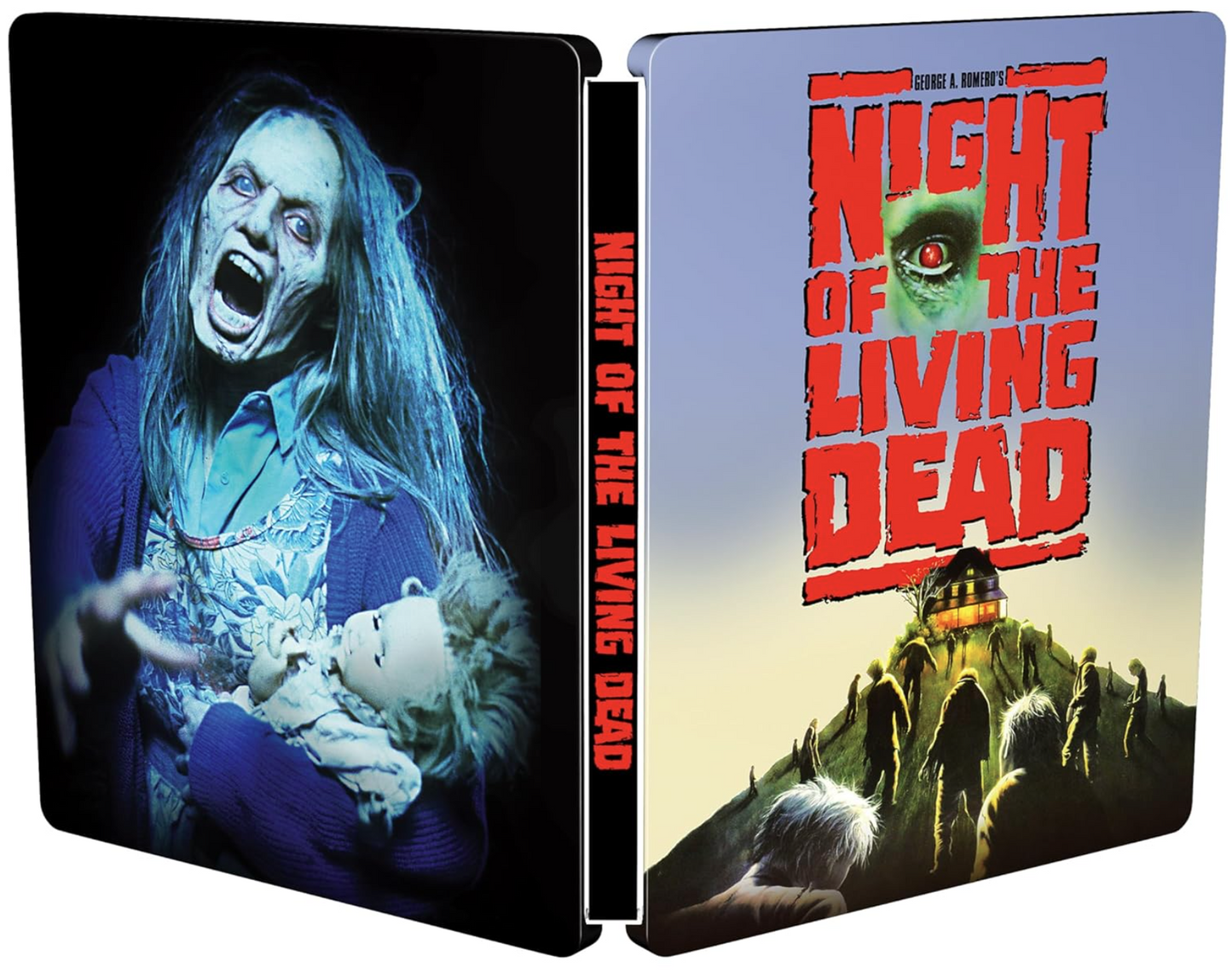 Night of the Living Dead SteelBook - 4K UHD + Blu-ray - PRE-ORDER 22 September 2025