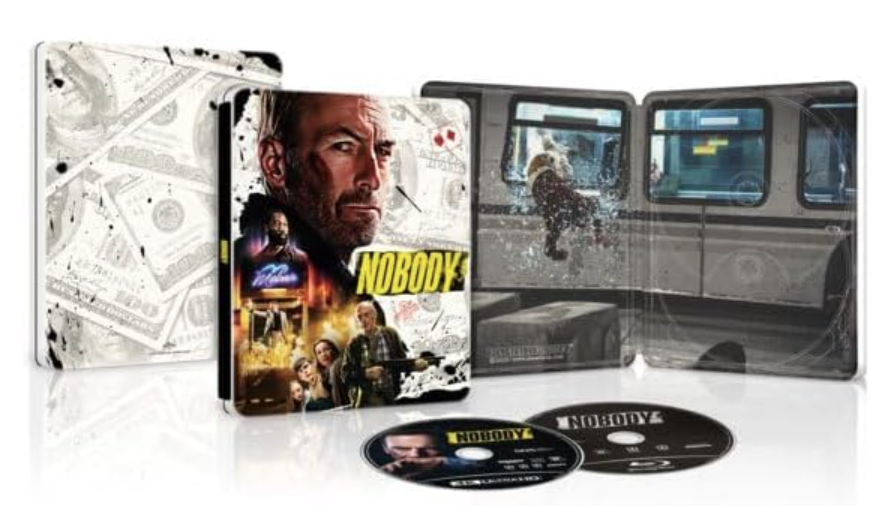 Nobody 4K UHD & Blu-Ray Steelbook - PRE-ORDER 28 July 2025