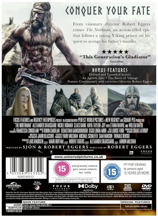 The Northman - DVD