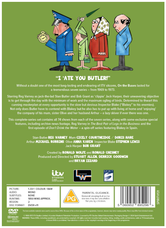 On the Buses: The Complete Series - DVD