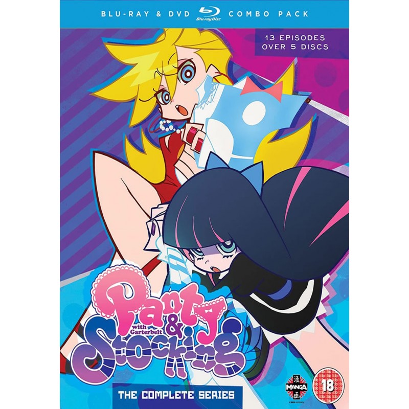 Panty And Stocking With Garter Belt Complete Series Collection