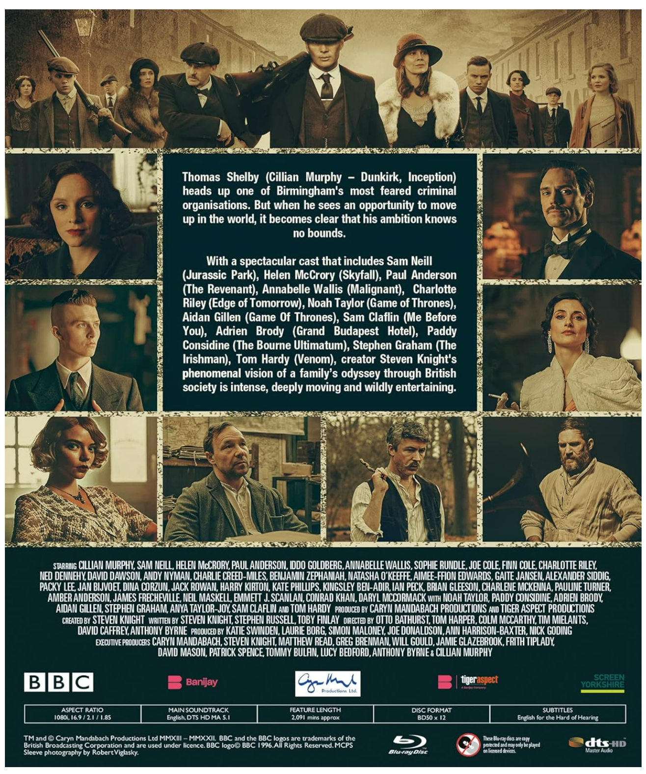 Peaky Blinders - The Complete Collection - Blu-ray