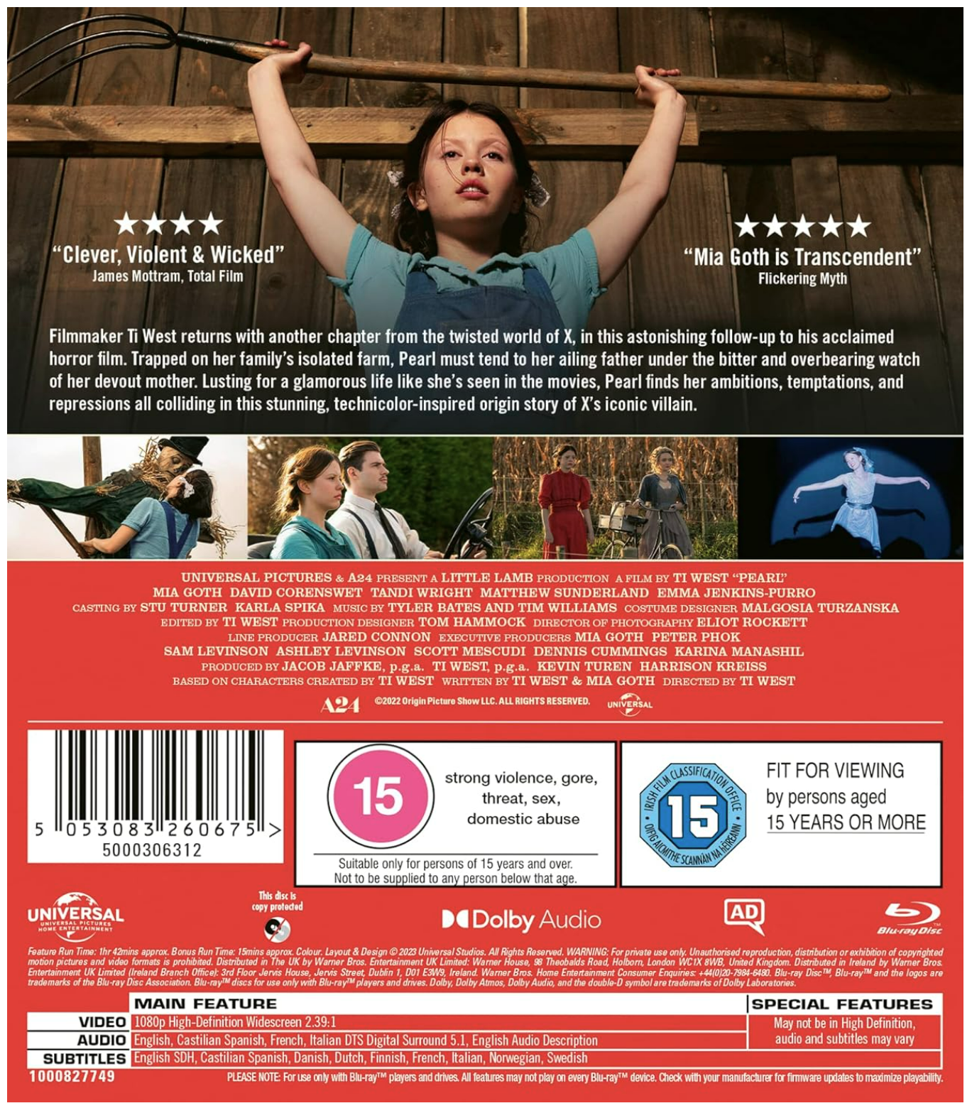 Pearl - Blu-ray