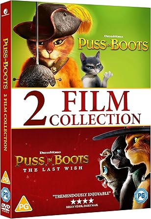 PUSS IN BOOTS 1-2 DVD