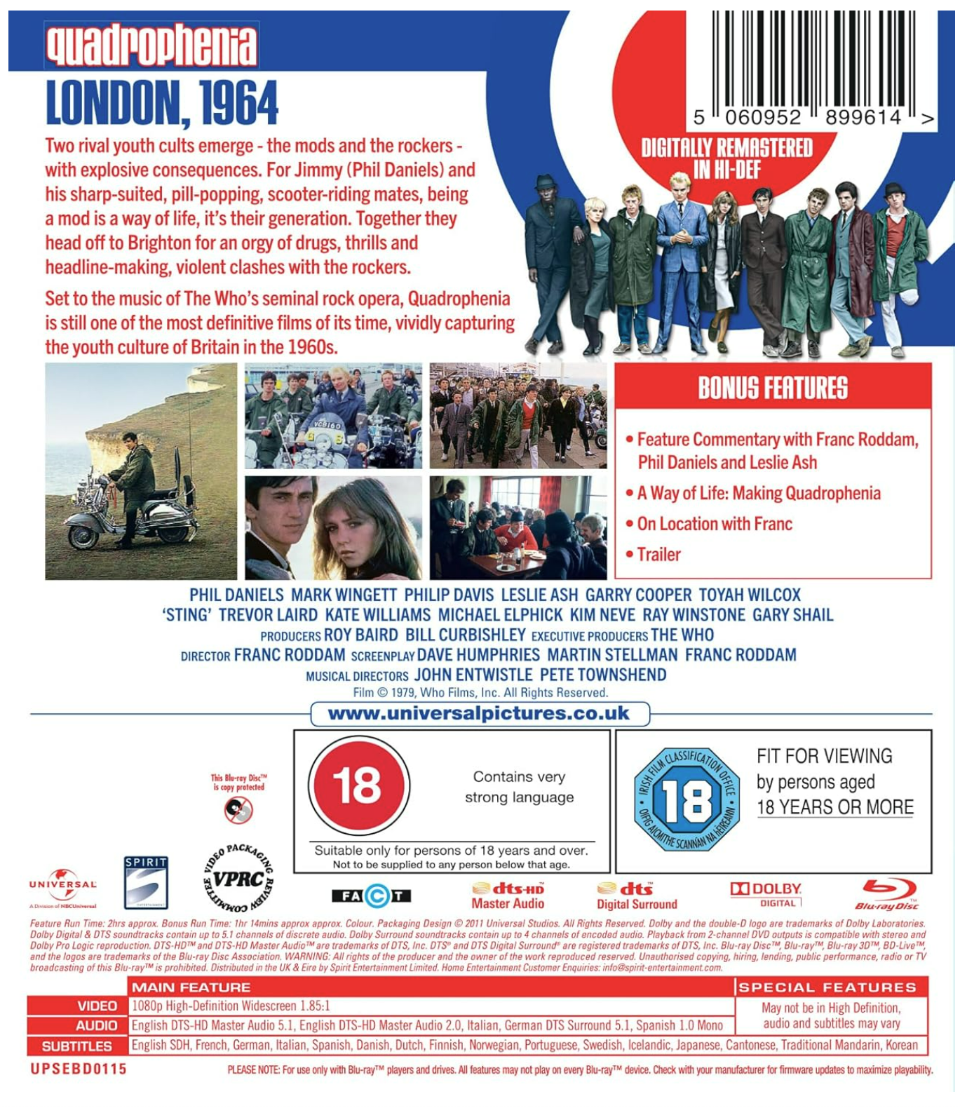 Quadrophenia - Blu-ray