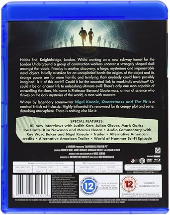 QUATERMASS AND THE PIT (DOUBLE PLAY) * DIGITALLY RESTORED - BLU RAY