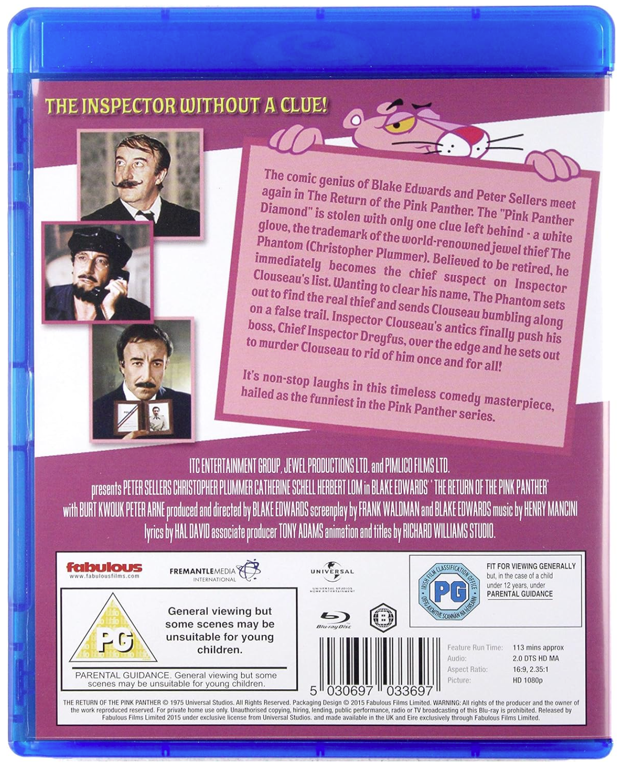 Return of the Pink Panther - Blu-ray
