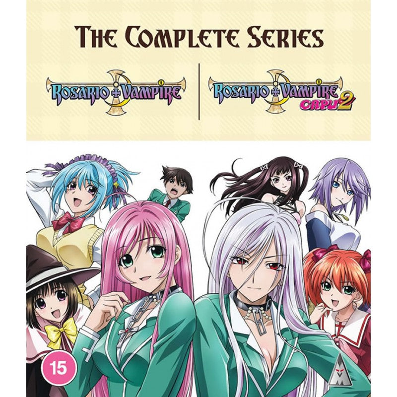 ROSARIO + VAMPIRE COMPLETE COLLECTION BLU-RAY