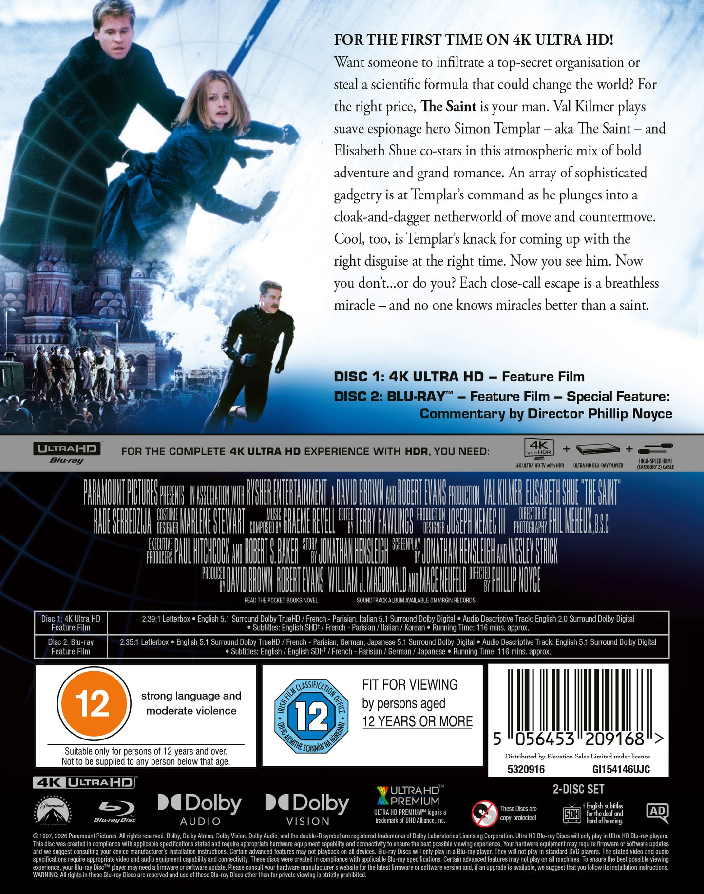 The Saint SteelBook - PRE-ORDER-12-OCTOBER