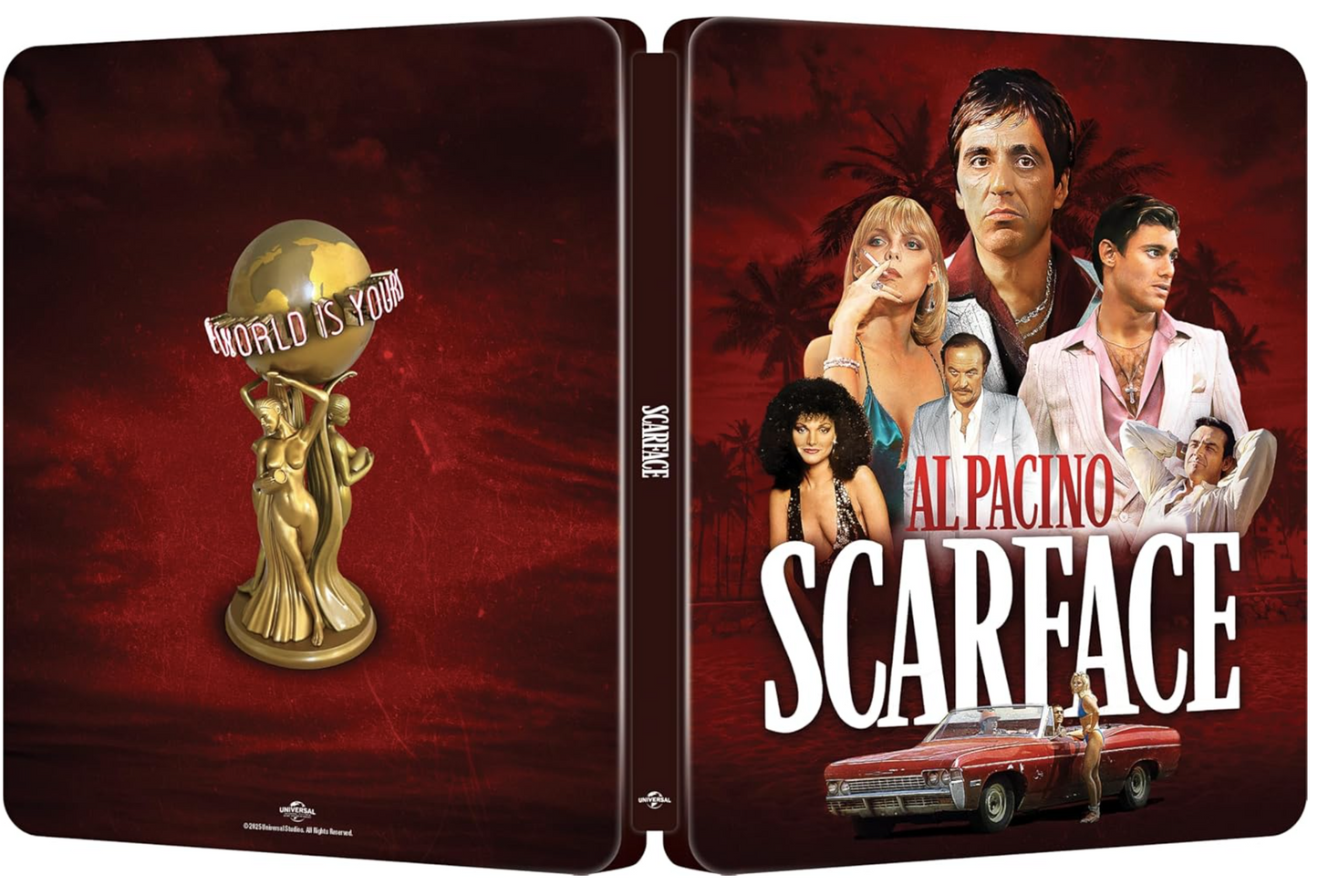 Scarface 4K UHD & Blu-Ray Steelbook - PRE-ORDER 20 October 2025
