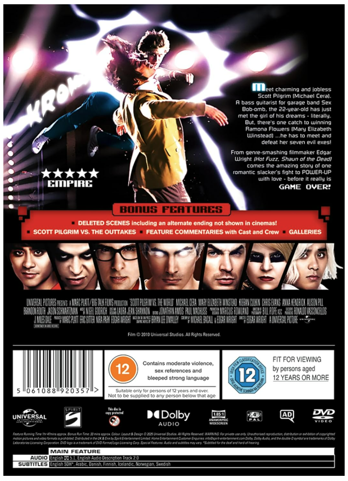Scott Pilgrim vs. the World - DVD