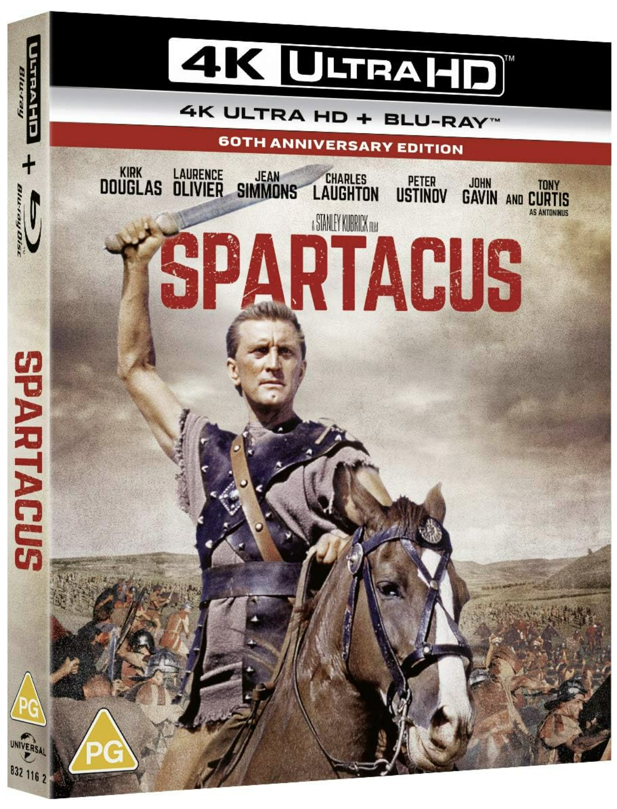 Spartacus 4k Ultra-HD 60th Anniversary
