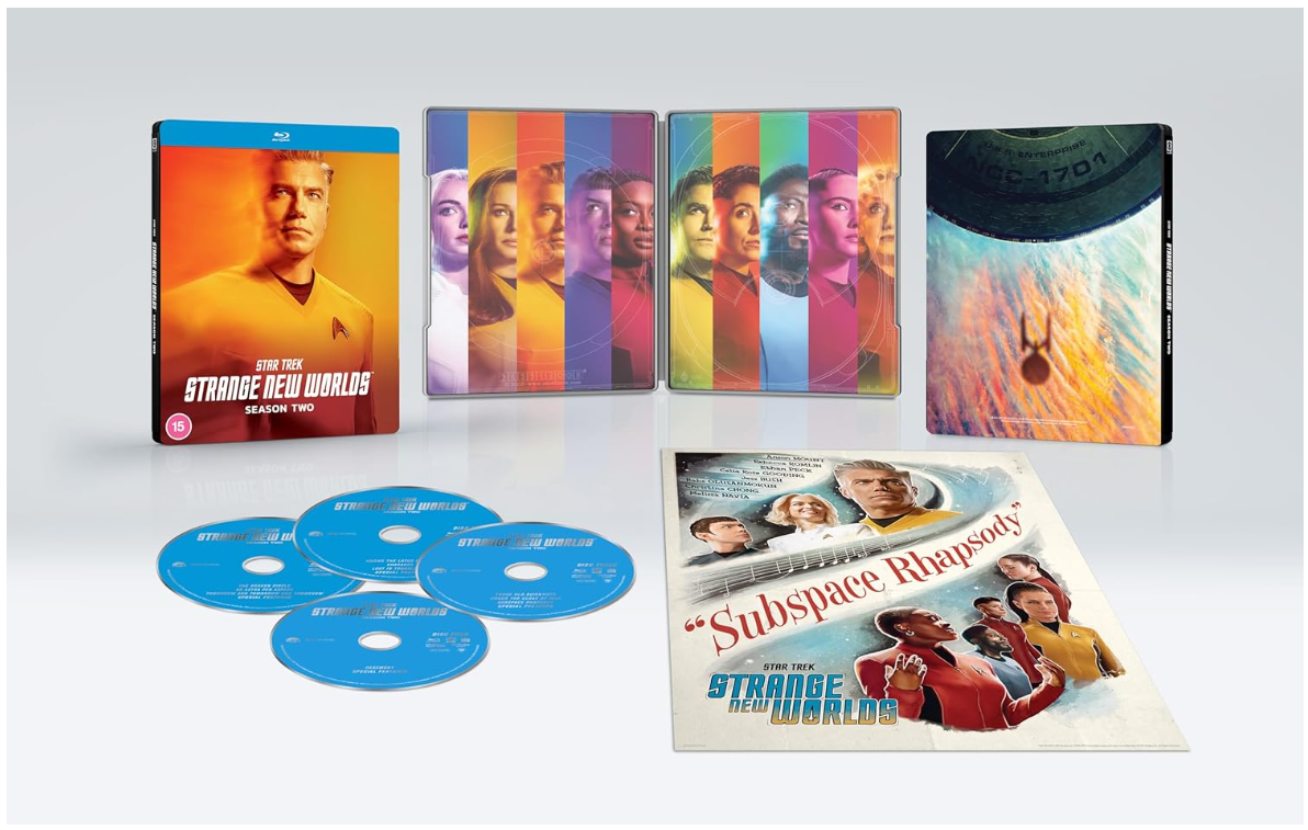 STAR TREK STRANGE NEW WORLDS S2 BD STEELBOOK