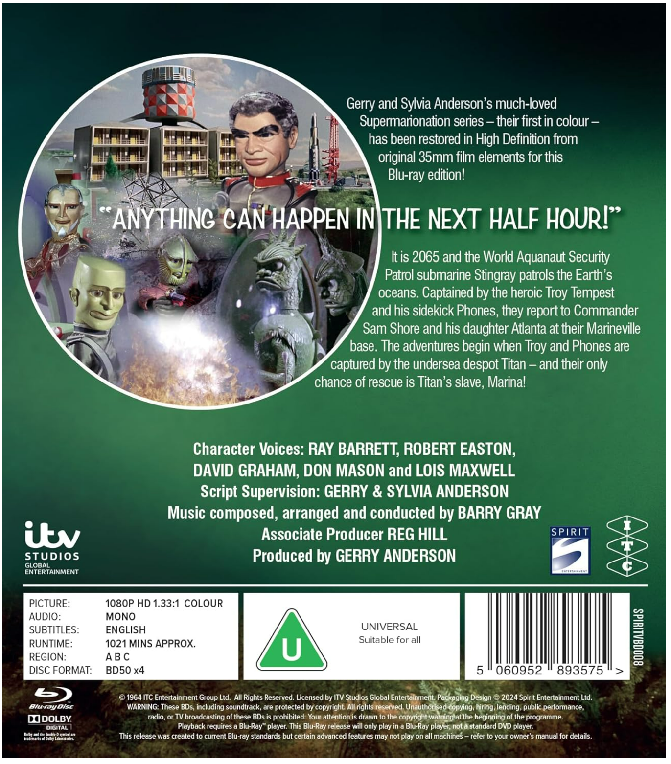 Stingray: The Complete Series - Blu-ray