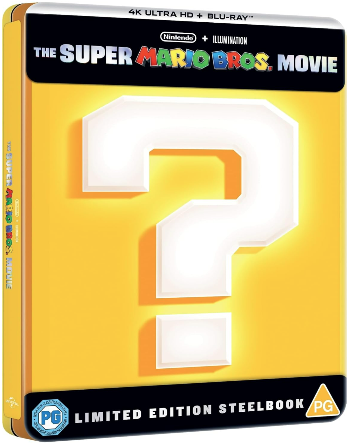 The Super Mario Bros. Movie 4K UHD & Blu-Ray Steelbook