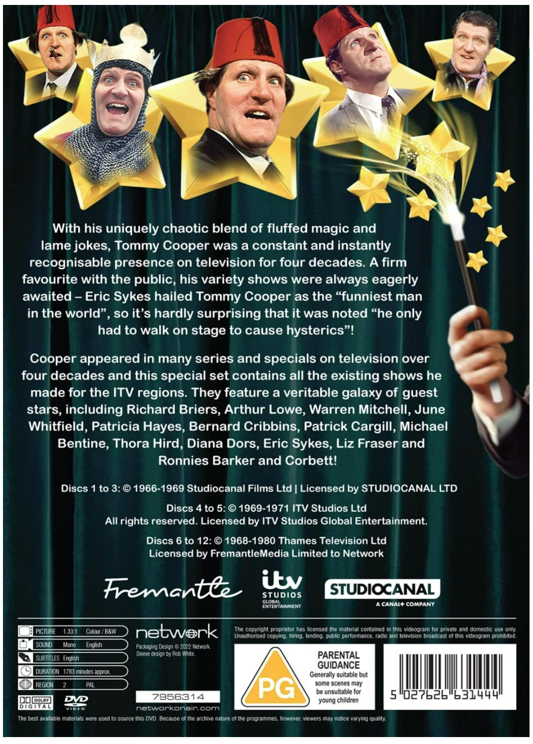 Tommy Cooper at ITV - DVD